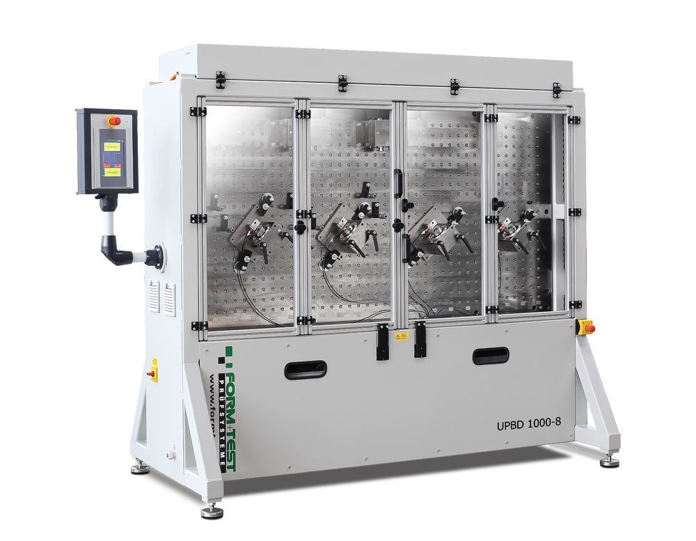 UPBD 1000-8 forgó hajlító vizsgálógép