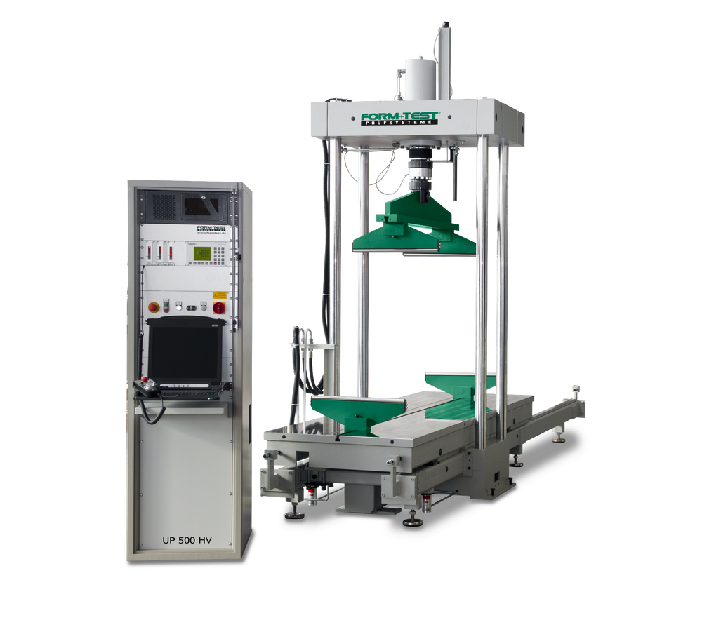 UP 500 HV hajlítási vizsgálógép