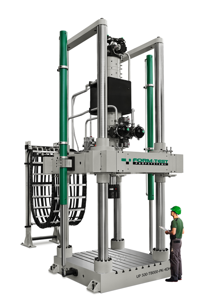 UP 500-T8000-PK-4DH univerzális tesztelőgép